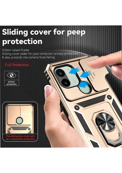 Xiaomi Redmi A1 Artı Halka Hodler Için Kılıf Standı Araba Mıknatıs Manyetik (Yurt Dışından) modelleri