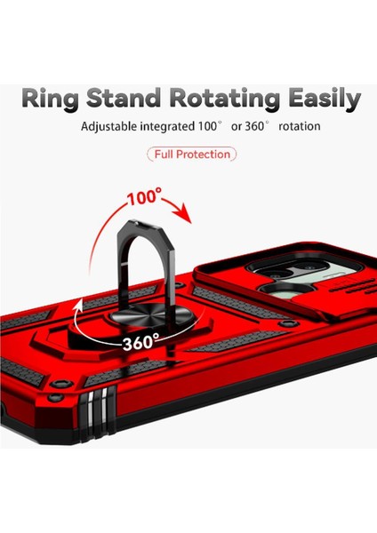 Xiaomi Redmi A1 Artı Halka Hodler Için Kılıf Standı Araba Mıknatıs Manyetik (Yurt Dışından) fırsatları