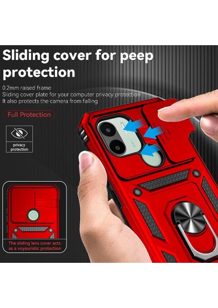 Xiaomi Redmi A1 Artı Halka Hodler Için Kılıf Standı Araba Mıknatıs Manyetik (Yurt Dışından) indirimleri