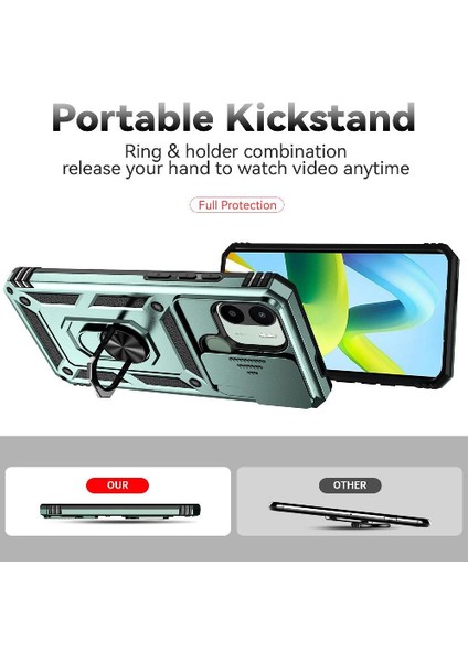 Xiaomi Redmi A1 Artı Halka Hodler Için Kılıf Standı Araba Mıknatıs Manyetik (Yurt Dışından) modelleri