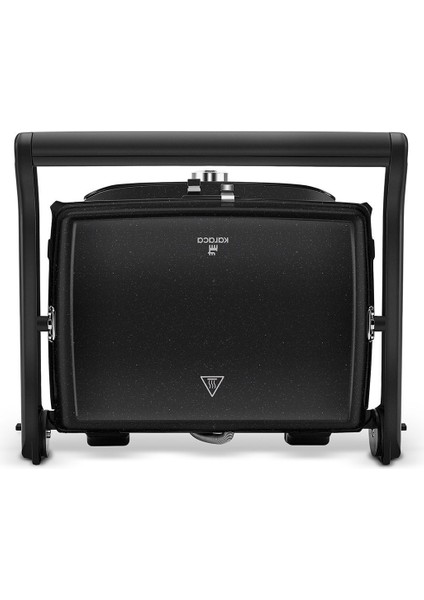 Yüksek Performanslı 2400W Tost ve Izgara Makinesi, Şık Siyah Tasarım fiyatları