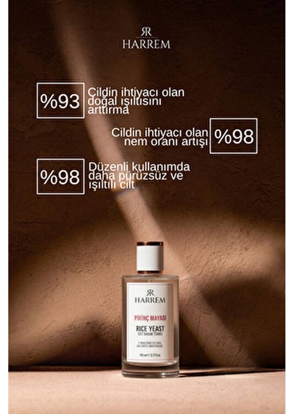 Pirinç Mayası 110 ml Aydınlatıcı Cilt Bakım Tonigi Tüm Cilt Tipleri İçin Leke Karşıtı fırsatları
