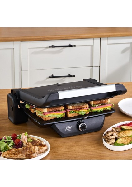 Pratik ve Şık 6 Dilim Kapasiteli Izgara ve Tost Makinesi fiyatları