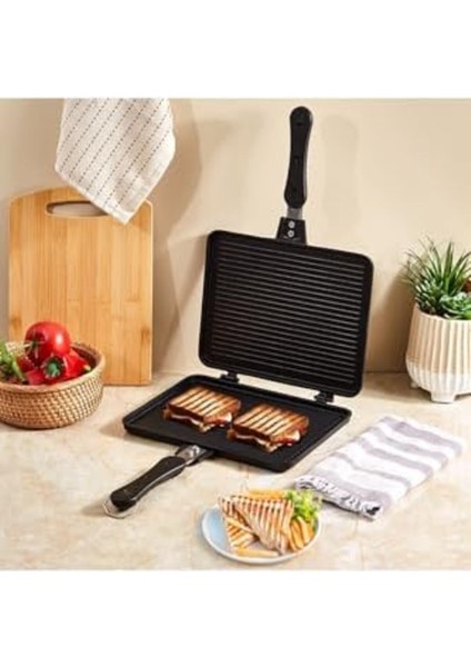 Goldbeam Apero Cast-Alu Tost Makinesi 26 Cm, Şık ve Dayanıklı Tasarım fiyatları