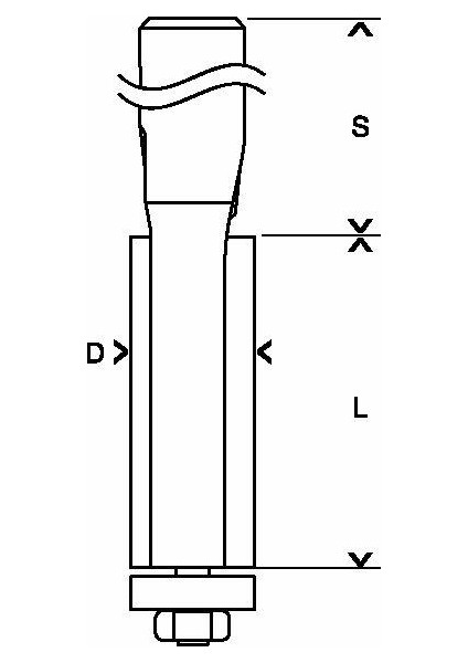 6mm Şaftlı Pah Kırma Freze Ucu 6*9,5*56 2608628462 modelleri