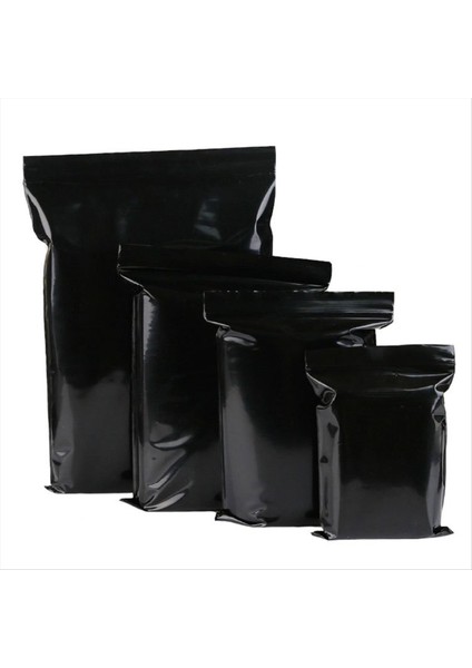 Ziplock Torbası 100PCS/LOT 14 Telli Siyah Gıda Mühürlü Çanta Kendini Sızdırmaz Plastik Torbalar Poli Fermuarlı Torbalar 14X20CM (Yurt Dışından) fiyatları