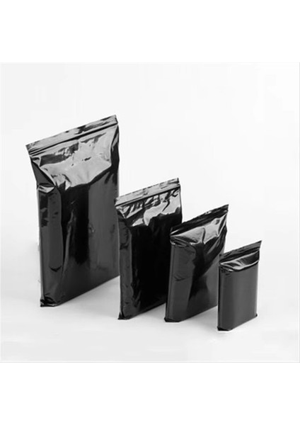 Ziplock Torbası 100PCS/LOT 14 Telli Siyah Gıda Mühürlü Çanta Kendini Sızdırmaz Plastik Torbalar Poli Fermuarlı Torbalar 14X20CM (Yurt Dışından) modelleri