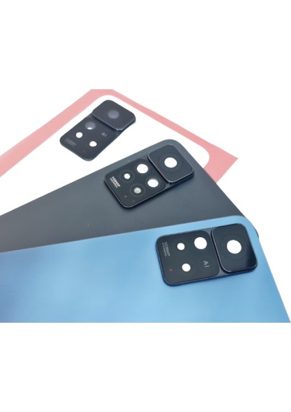 Xiaomi Redmi Note 11 Pro -4g- Arka Pil Batarya Kapağı Cam Full Lensli Siyah fiyatları