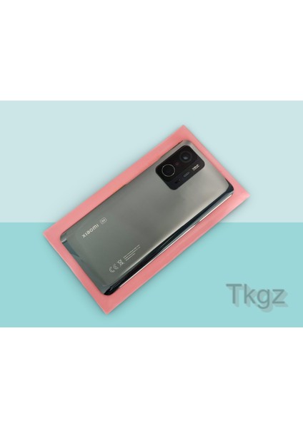 Xiaomi Mi 11T PRO Arka Pil Batarya Kapağı Kapak ( Full Kamera Lensli ) SİYAH