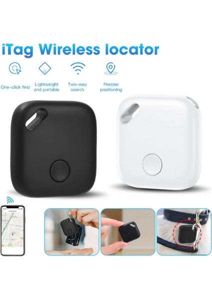 Smart Tag Airtag Akıllı Takip Cihazı Apple My Find Uyumlu Beyaz indirimleri