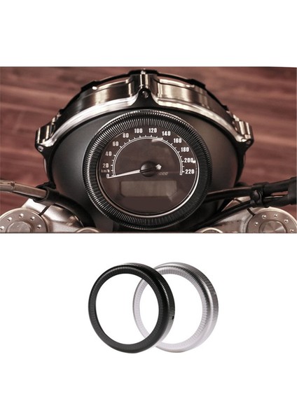 Cnc Motosiklet Kilometre Saati Çerçeve Gösterge Halkası Takometre Ayar Kapağı Bmw R Ninet Saf Scrambler Kentsel 2017-21 Siyah (Yurt Dışından) modelleri