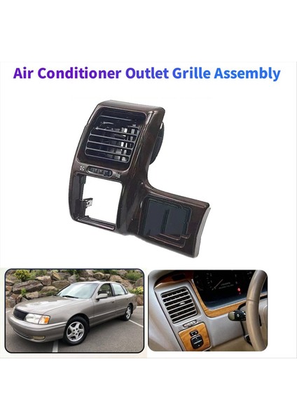 Toyota Avalon 1995-1999 Ac Hava Havalandırma Paneli Outlet Lhd Için Sol Ön Gösterge Tablosu Klima Outlet Grille Montaj (Yurt Dışından) modelleri