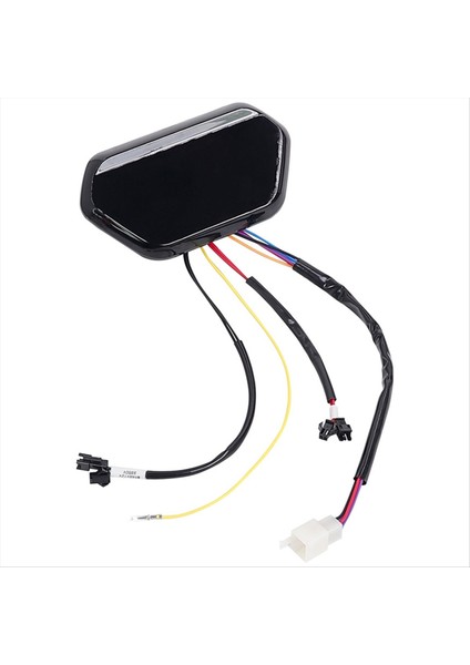 Elektrikli Scooter Kilometre Sayacı Hız Göstergesi Aksesuarları Için Evrensel 48V 60V 72V Gösterge Paneli LCD Ekran Ölçer Kontrol Paneli (Yurt Dışından)