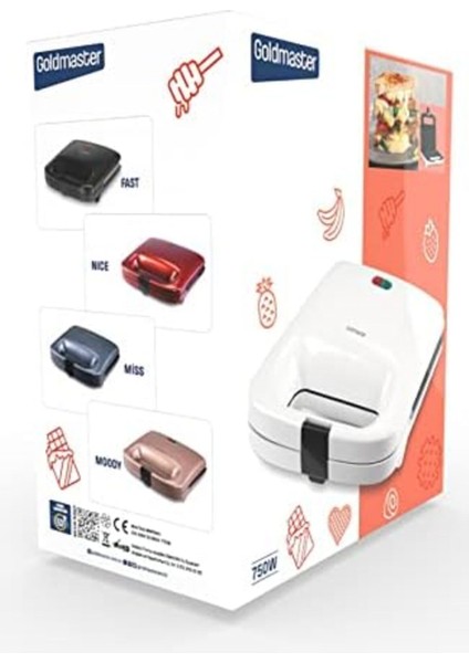 750W Isınmaya Dayanıklı Mini Tost ve Izgara Makinesi, Kompakt ve Pratik fiyatları