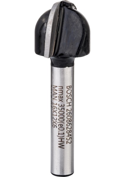 6mm Şaftlı Dayamaklı Fitil Freze Ucu 6*15,9*45 2608628452