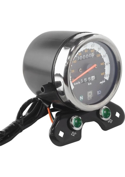Evrensel Motosiklet Kilometre Saati Ölçer Kilometre Sayacı Suzuki GN125 TU250 Retro Motosiklet Modifikasyon Enstrüman (Yurt Dışından) modelleri
