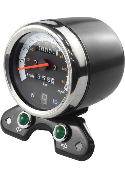 Evrensel Motosiklet Kilometre Saati Ölçer Kilometre Sayacı Suzuki GN125 TU250 Retro Motosiklet Modifikasyon Enstrüman (Yurt Dışından) fırsatları