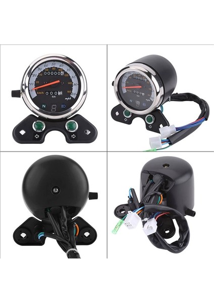 Evrensel Motosiklet Kilometre Saati Ölçer Kilometre Sayacı Suzuki GN125 TU250 Retro Motosiklet Modifikasyon Enstrüman (Yurt Dışından) indirimleri