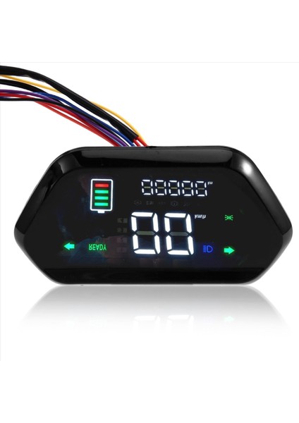 48V 60V 72V LED Ekran Ölçer Kontrol Paneli E-Bisiklet Scooter Için Motor Kontrol Ekranı (Yurt Dışından) modelleri