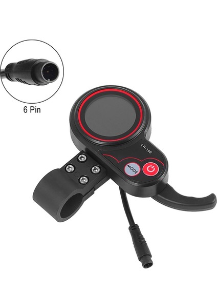 Mercane MX60 Akıllı Elektrikli Scooter Için LH-100 6-Pin LCD Ekran Kontrol Paneli (Yurt Dışından) fırsatları