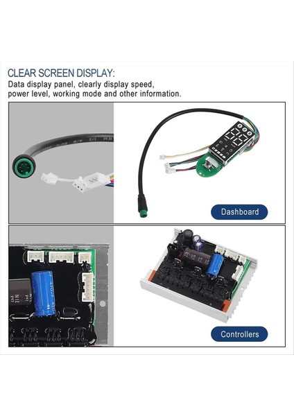 Xiaomi Mi4 Elektrikli Scooter Denetleyici Pano Ekran Anakart Dash Ana Kart Devre Kapağı Parçaları (Yurt Dışından) modelleri