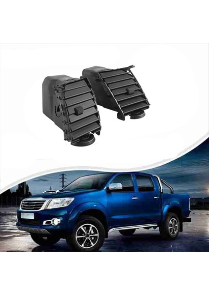 Toyota Hilux 2004-2015 Merkezi Kontrol A/c Hava Havalandırma Montajı Için 1paır Gösterge Klima Outlet Grille Nozul (Yurt Dışından) fiyatları