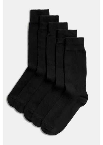 5 Çift Erkek Mevsimlik Pamuklu Çorap