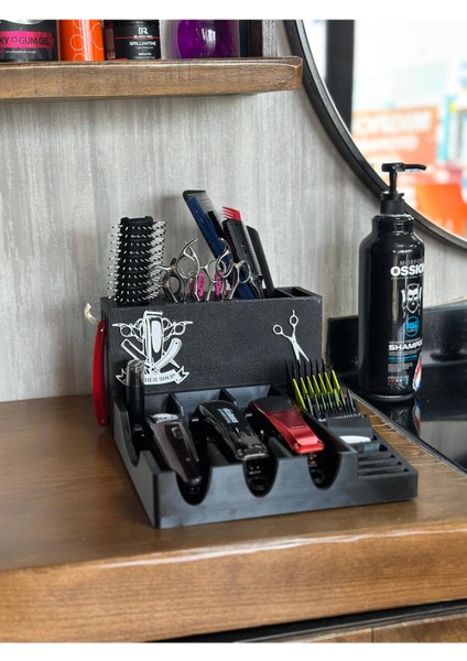 Özel Tasarımlı Kuaför ve Berber Malzeme Organizeri