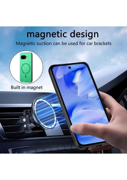 Google Pixel 9A Kablosuz Şarj Magsafe Bağlar Kılıf (Yurt Dışından) indirimleri