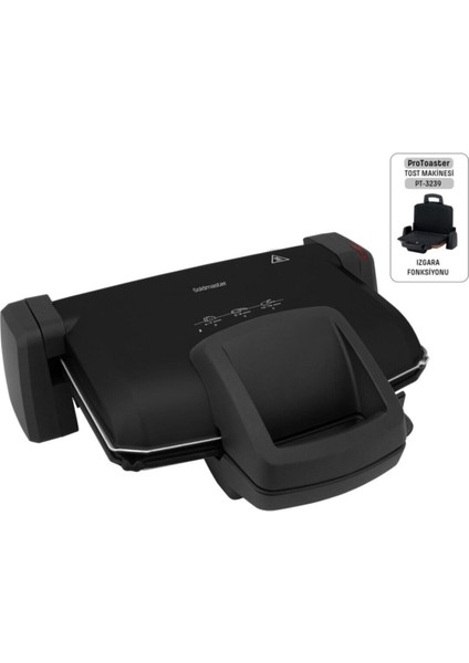 Pratoaster Izgara ve Tost Makinesi, Lezzetli Atıştırmalıklar Için Ideal