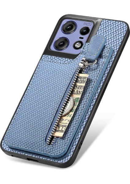 Motorola Edge 50 Pro Fermuar Cüzdan Standı Manyetik Kılıf (Yurt Dışından) fırsatları