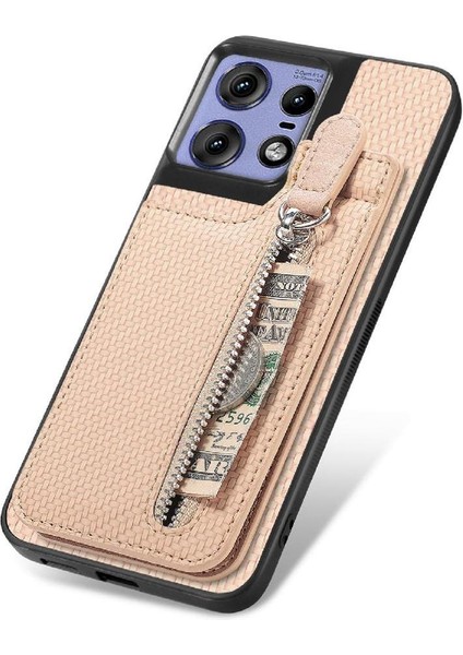 Motorola Edge 50 Pro Fermuar Cüzdan Standı Manyetik Kılıf (Yurt Dışından) fırsatları