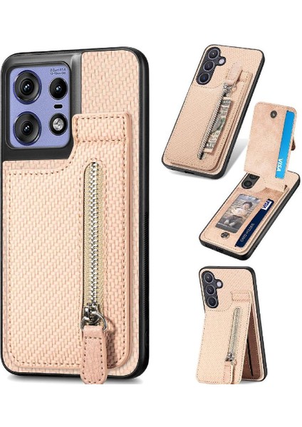 Motorola Edge 50 Pro Fermuar Cüzdan Standı Manyetik Kılıf (Yurt Dışından) indirimleri