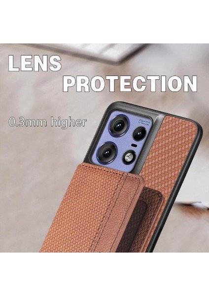 Motorola Edge 50 Pro Stand Fonksiyonu Manyetik Kart Kılıf (Yurt Dışından) fırsatları