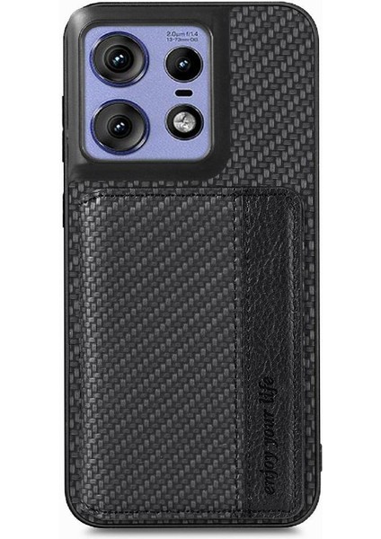 Motorola Edge 50 Pro Stand Fonksiyonu Manyetik Kart Kılıf (Yurt Dışından) fırsatları