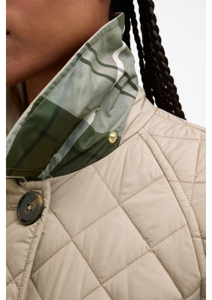 Cara Kapitone Ceket BE31 Honey/ancient Poplar