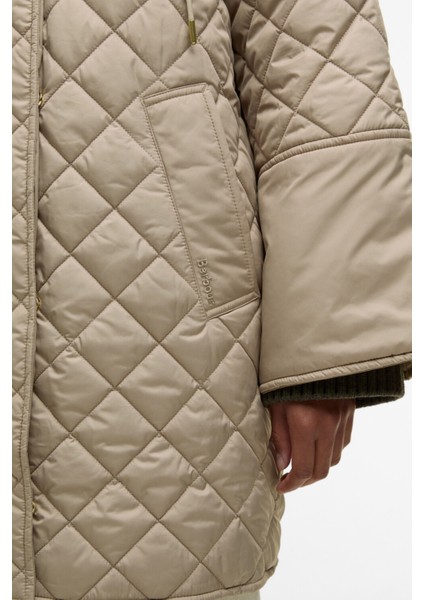 Cara Kapitone Ceket BE31 Honey/ancient Poplar