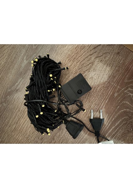 10M 100 LED Damla Uçlu Gün Işığı Siyah Kablo Mz-17-3 fiyatları