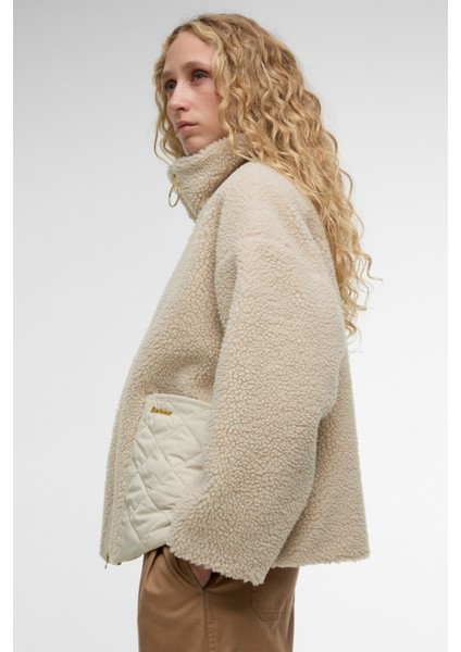 Brawby Polar Ceket GY31 Silver Cloud/oatmeal