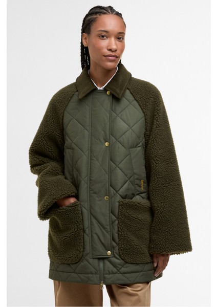 Barden Kapitone Ceket OL71 Olive-Ancient