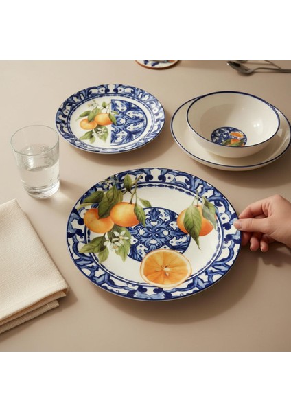 Camelia 8 Parça 2 Kişilik Yemek Takımı 5535 fiyatları