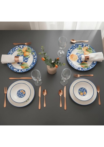Camelia 8 Parça 2 Kişilik Yemek Takımı 5535 modelleri