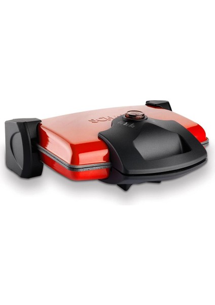 Kırmızı Renkli Tost Makinesi, Pratik ve Şık Tasarım