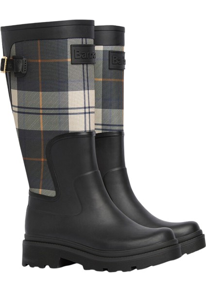 Dena Tall Welly Çizme BK71 Black/ancient Tartan