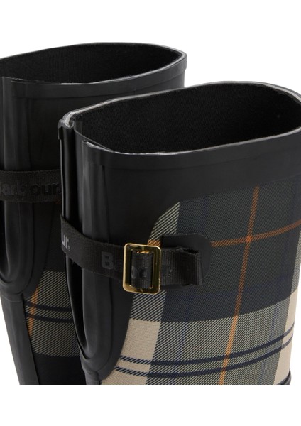 Dena Tall Welly Çizme BK71 Black/ancient Tartan