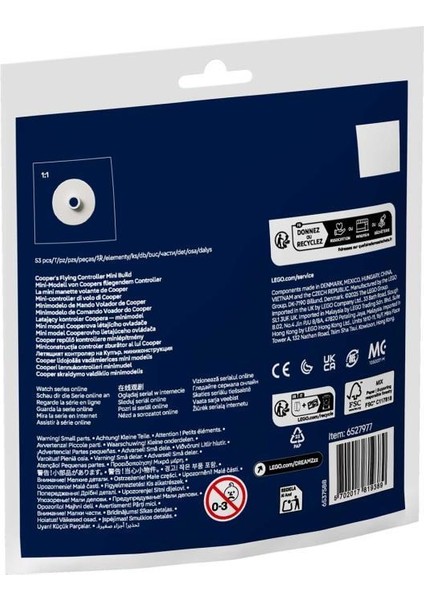 Dreamzzz 30698 Cooper's Flying Controller Mini Build fiyatları