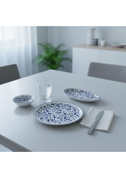 Camelia 12 Parça 4 Kişilik Kahvaltı Takımı 5556