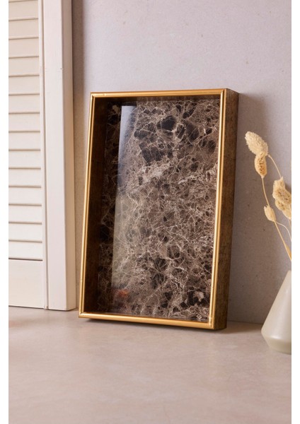 Turin Black Marble Tepsi 22X33 cm fiyatları