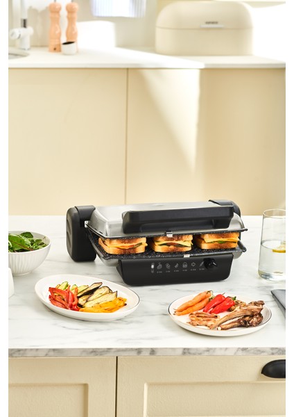 Çift Fonksiyonlu 6 Dilim Izgara ve Tost Makinesi, Pratik Kullanım