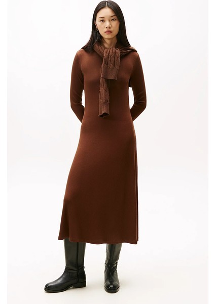 Th Tokalı Süvari Stili Uzun Deri Kadın Siyah Bot FW0FW08873BDS fırsatları